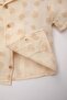 Baby Boy 2 Piece Set Muslin Patterned Short Sleeve Shirt Shorts C5251A524Sm - 4