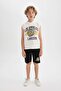 Boys Nba Los Angeles Lakers Hooded Singlet Shorts 2-Piece Set C2711a824hs - 2