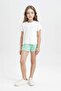 Paperbag Shorts for Girls C5713A824Sm