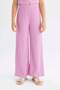Girls Wide Leg Wide Leg Baggy Pants C5327A824Sm - 4
