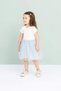 Baby Girl Floral Ribbed Camisole Short Sleeve Tutu Dress C5985A524SM - 2