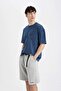 Boxy Fit Crew Neck Printed Short Sleeve T-Shirt 24Y 801004482 - 4