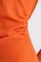 Straight Fit Square Neck Ribbed Camisole Sleeveless Midi Dress C4819Ax24Sm - 4