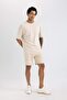 DeFactoFit Slim Fit Short Leg Shorts A1625AX24SM - 4