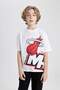 Nba Miami Heat Oversize Crew Neck Short Sleeve T-Shirt Boys' C0390A824Sm