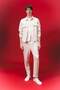 Pants Relax Fit Straight Leg Pocket Lace up Waist B4521Ax24Sp