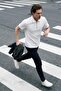 Anti-Wrinkle Zippered Polo Collar T-Shirt B7355Ax24Sp - 2