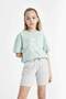 Relax Fit Crew Neck Printed 2-Pack Short Sleeve T-Shirt Girls B6703A824Sm - 2