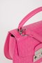 Women's Buckle Detail Faux Leather Shoulder Bag C1194Axns - 4