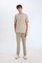Jogger Pants Cotton Tight Legged Lace-Up Waist Elasticated Pockets Z6475Az24Sp - 2