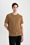 Regular Fit Crew Neck Pocket Short Sleeve T-Shirt B6535Ax24Sp - 7