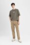 Oversize Fit Crew Neck Printed Short Sleeve T-Shirt C3627AX24SP - 5
