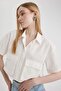 Coool Oversize Wide Fit Poplin Short Sleeve Shirt C0739Ax24Sp - 7