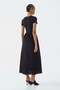 Short-sleeved maxi dress - 4