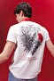 100% Cotton Regular Fit Crew Neck Back Printed Short Sleeve T-Shirt C3466Ax24Sp