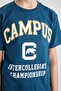 Boys' 2-Piece Set Printed Short Sleeve T-Shirt Shorts B9989A824Sm - 5