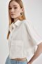 Coool Oversize Wide Fit Poplin Short Sleeve Shirt C0739Ax24Sp - 8