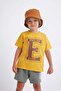 Baby Boy Crew Neck Printed Short Sleeve T-Shirt C1330A524SM