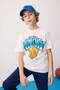 Nba New York Knicks Oversize Crew Neck Short Sleeve T-Shirt Boys B6821A824Sm - 4