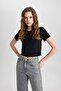 Slim Fit Slim Fit Crew Neck Short Sleeve T-Shirt C4332Ax24Sp - 3