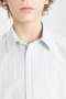 Boy's Polo Neck Oxford Long Sleeve Shirt B7127A824Sm - 5