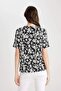 Regular Fit Crew Neck Floral Short Sleeve T-Shirt C1876Ax24Sp - 6