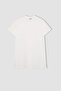 Crew Neck 100% Cotton Regular Fit Tunic - Short Sleeve A8351Ax24Sp - 7