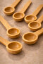 Bamboo Mini Measuring Spice Spoons Set of 6, Spice & Sauce Measuring Spoons, Premium Bamboo Spice Spoons - 2
