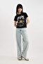 Regular Fit Crew Neck Printed Short Sleeve T-Shirt B7054Ax24Sm - 2