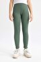 Girl's Ribbed Long Tights - B6403A824Sm - 3