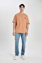 100% Cotton Comfort Regular Fit Comfortable Fit Crew Neck Printed Short Sleeve T-Shirt B5814Ax24Sp - 2