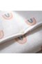 Muslin Bottom Opening-Bag Formed, 100% Cotton, Head Support, Travel and Daily Use Mat-Rainbow - 2