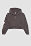 Hooded Zippered Sweatshirt for Girls B9553A824Sp - 8