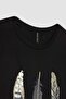 Regular Fit Crew Neck Printed Short Sleeve T-Shirt C2110Ax24Sp - 8