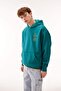 Keith Haring Oversized Fit Wide Fit Hooded Back Printed Kangaroo Pocket Sweatshirt B0370Ax23Wn - 3
