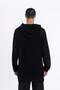 Regular Fit Hooded Crochet Perforated Knitwear Sweatshirt C0012Ax23Wn - 7