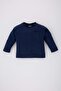 Baby Boy Crew Neck Long Sleeve T-Shirt B7004A524Sp