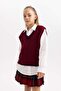 Girl's V-Neck Sweater A2296A823Wn