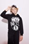 Boy's Nba Brooklyn Nets Hooded Thick Sweatshirt B4806A823Wn