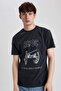 Ac/Dc Crew Neck Short Sleeve T-Shirt B5328Ax23Wn