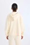 Relax Fit Hooded Pocketed Basic Zip-Up Sweatshirt C1809AX23WN - 7