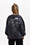 Girls Spongebob Oversize Crew Neck Soft Furry Thick Sweatshirt B5732A823Wn - 8