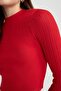 Crop Half Turtleneck Black Knitwear Sweater B2491Ax23Wn - 6