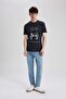 Ac/Dc Crew Neck Short Sleeve T-Shirt B5328Ax23Wn - 2