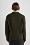 Relax Fit Polo Collar Lace Pack Sweater C0778Ax23Wn - 6