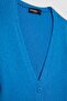 Regular Fit Crop Buttoned V-Neck Knitwear Cardigan A2076Ax23Au - 7