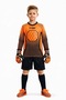 Children's Goalkeeper Gloves with Chest Sponge Support, Children's Higuita Goalkeeper Jersey Shorts and Socks Set - 6