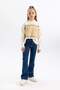 Girl's Half Turtleneck Sweater B1604A823Wn - 5