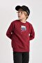 Boy's Marvel Spiderman Crew Neck Thick Sweatshirt B2708A823Wn - 4
