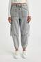 Jogger Pants Fit High Waist Comfortable Fit Jeans with Elastic Waist and Cuffs, Pack of Cargo Pocket A8195Ax23Wn